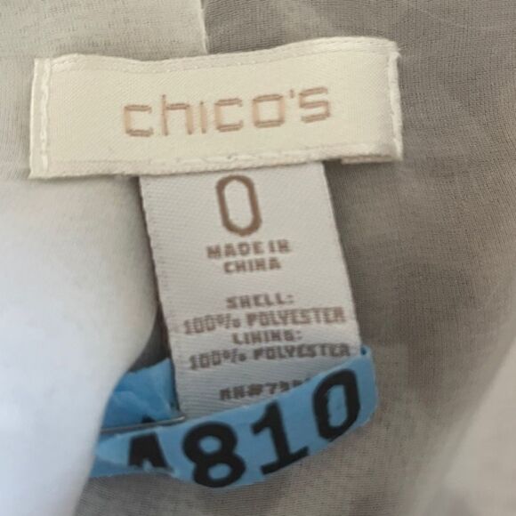 Chico's Animal Print Cardigan - Picture 4 of 6